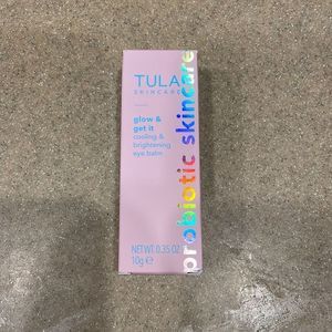 Tula Skincare Glow & Get It Cooling & Brightening Eye Balm NWT